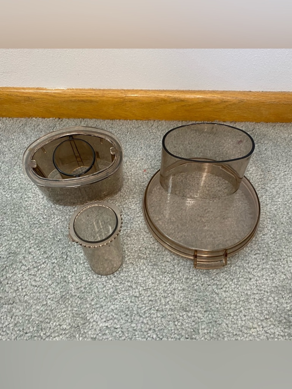 Cuisinart‎ Food Processor Replacement Lid/Cover Assembly Amber CFP-4.5.5A.9